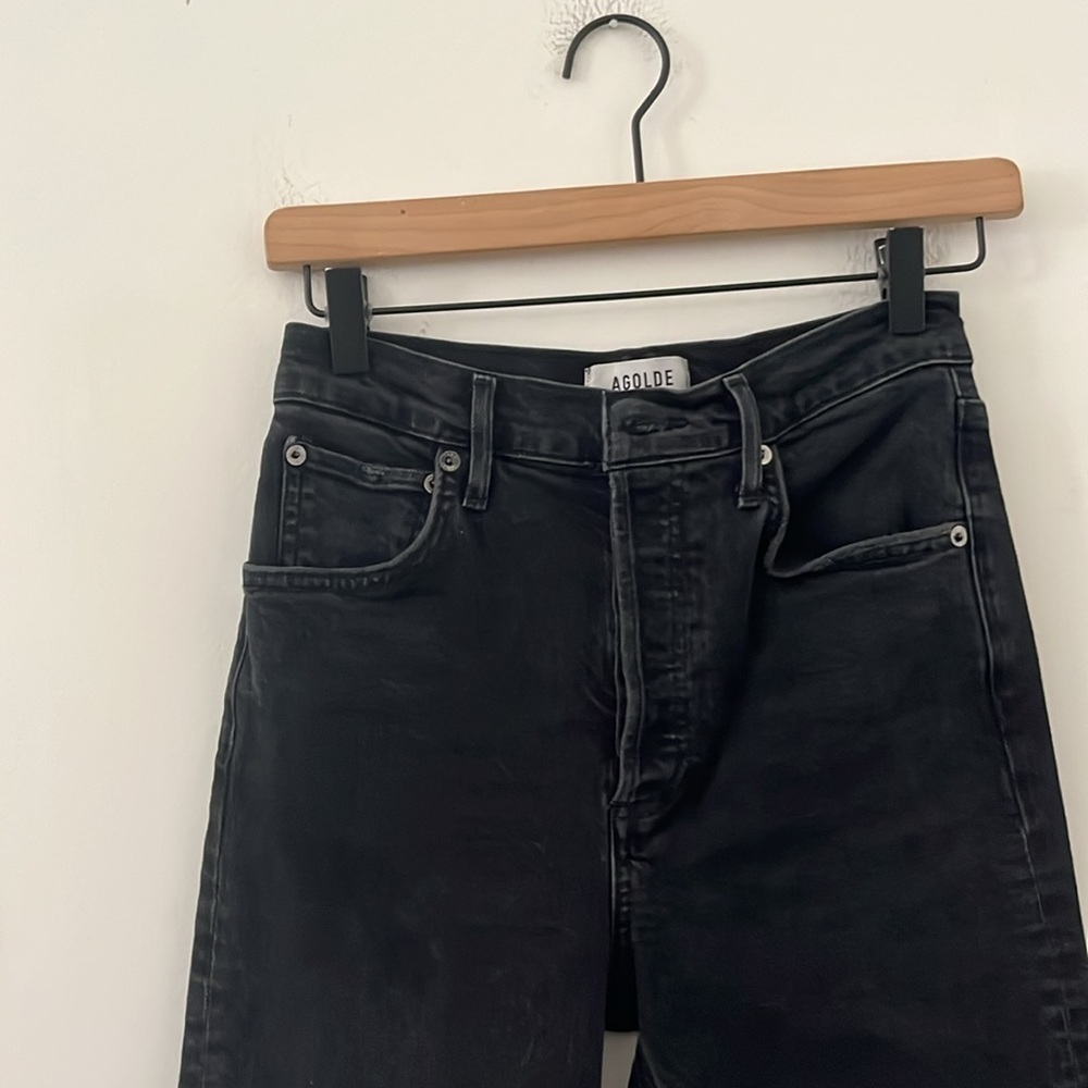 AGOLDE Riley High Rise Straight Crop in Panoramic Size 25 - Picture 11 of 11